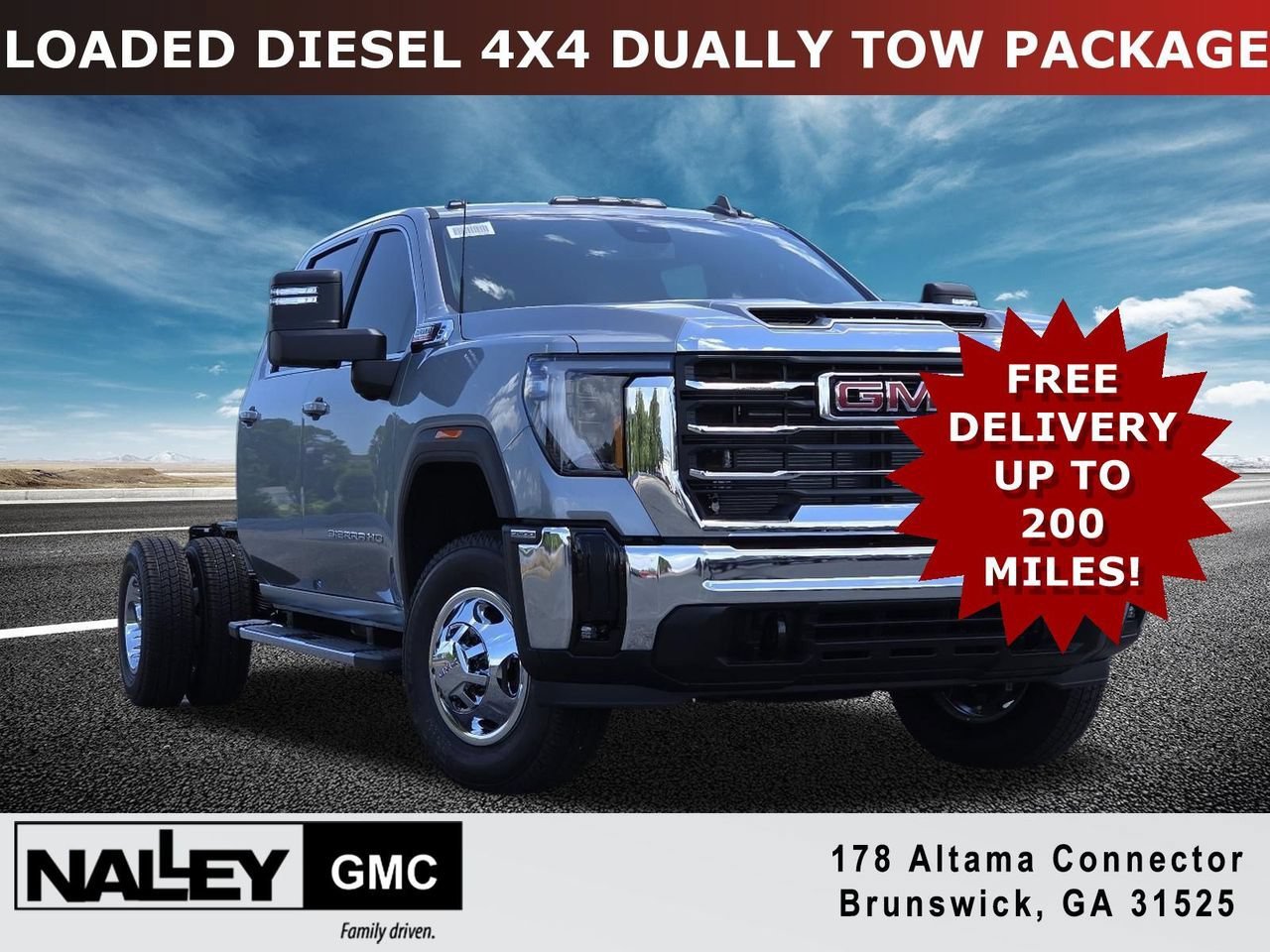 New 2026 Sterling Metallic GMC SLE image 1