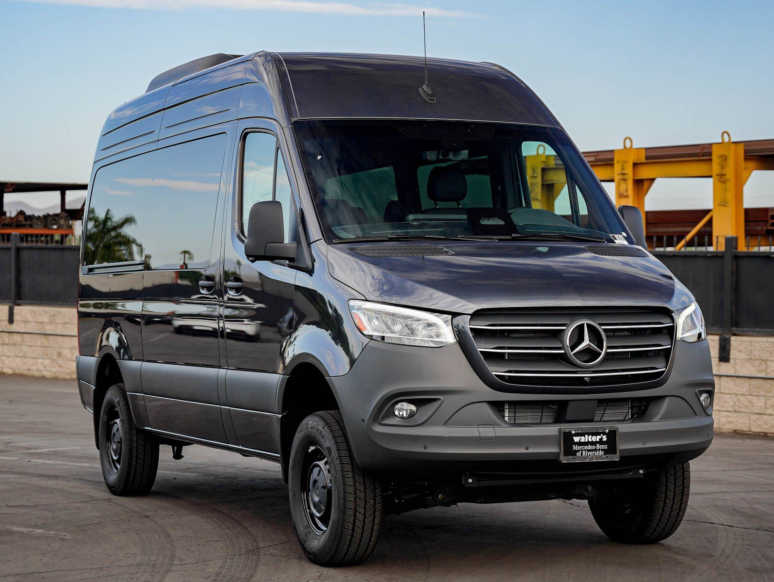 New 2026 Tenorite Gray Metallic Mercedes-Benz 2500 High Roof I4 Diesel HO 144 AWD image 3