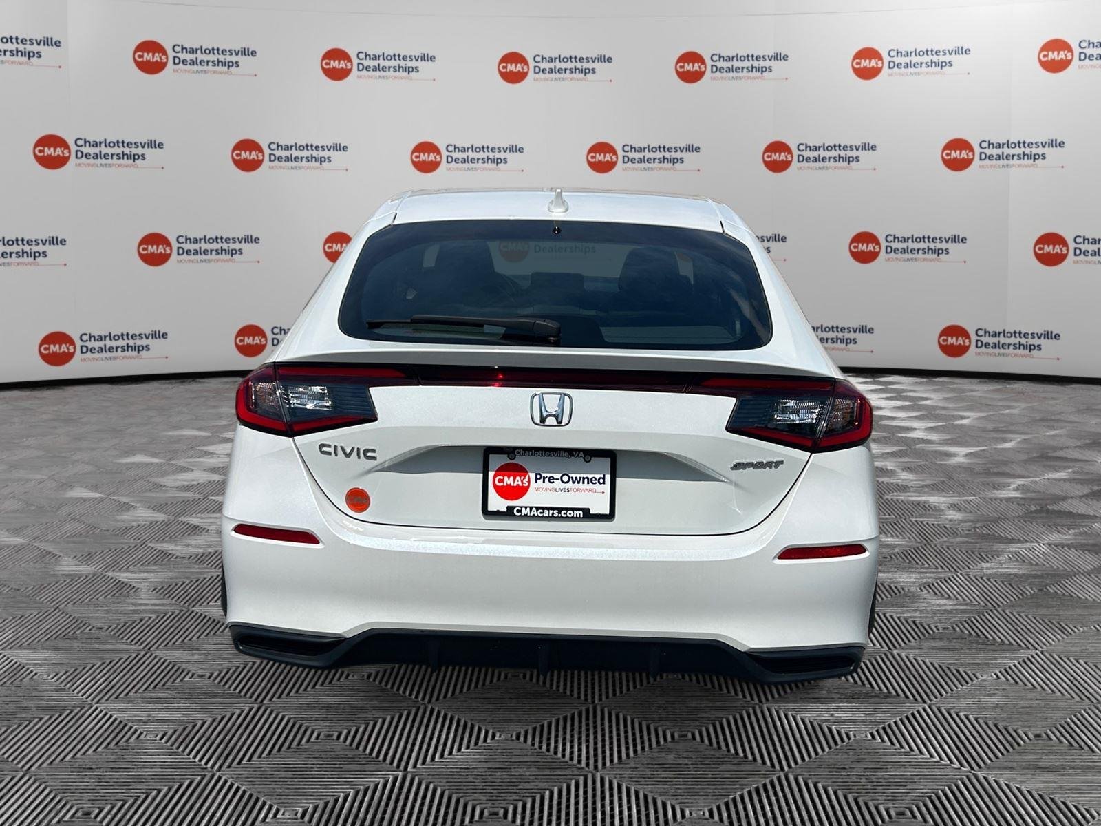 Used 2025 Platinum White Pearl Honda Sport image 4
