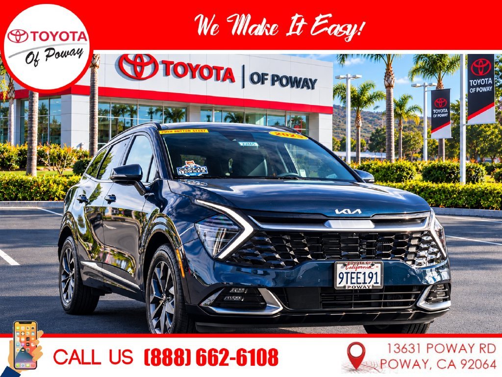 Used 2025 Blue Kia SX-Prestige image 1