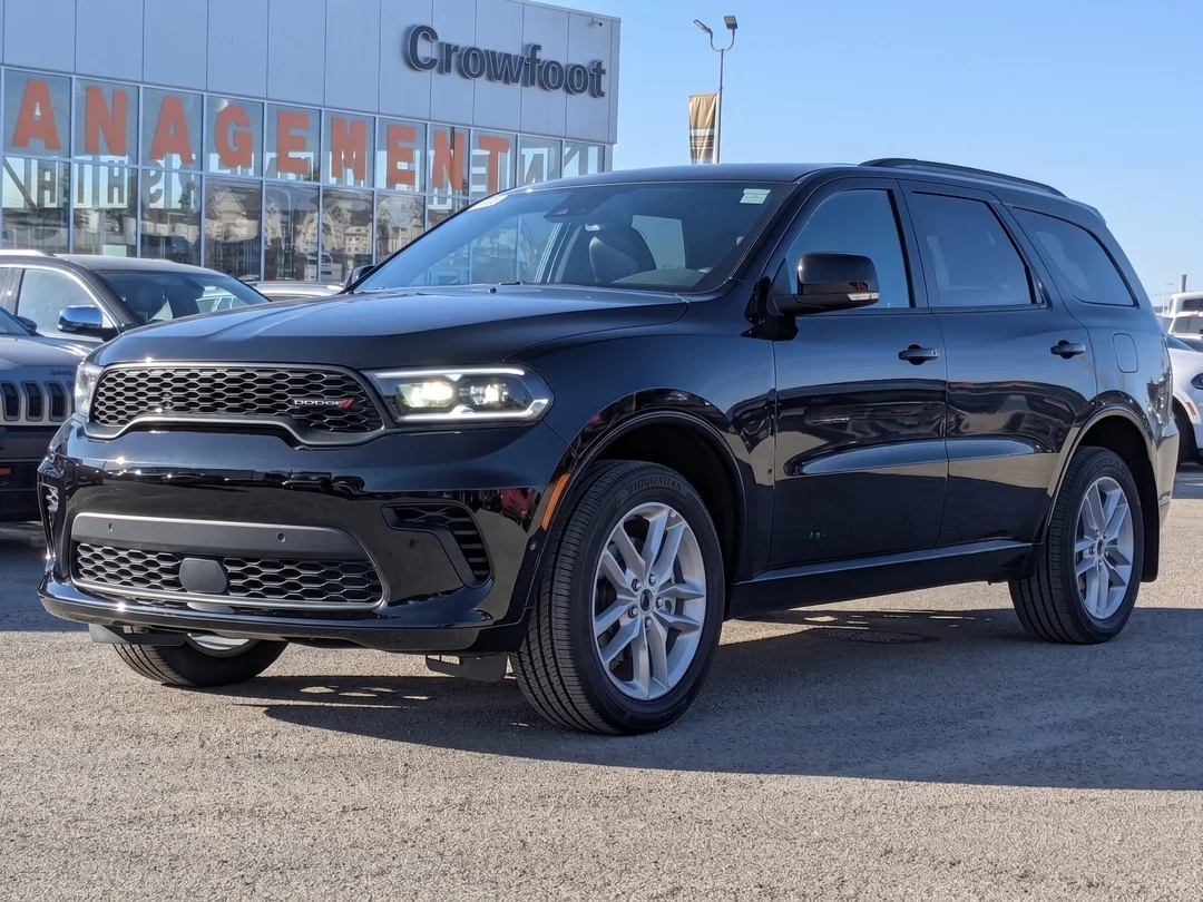 New 2026 Black Dodge GT Plus - - AWD - GT Plus Pkg (2BH) - 2nd Row Captain Chairs - Leather?Faced Bucket Seats & More! image 4