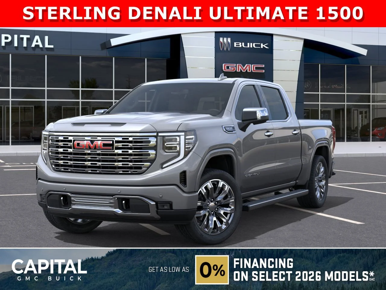 New 2026 STERLING METALLIC GMC Denali image 1