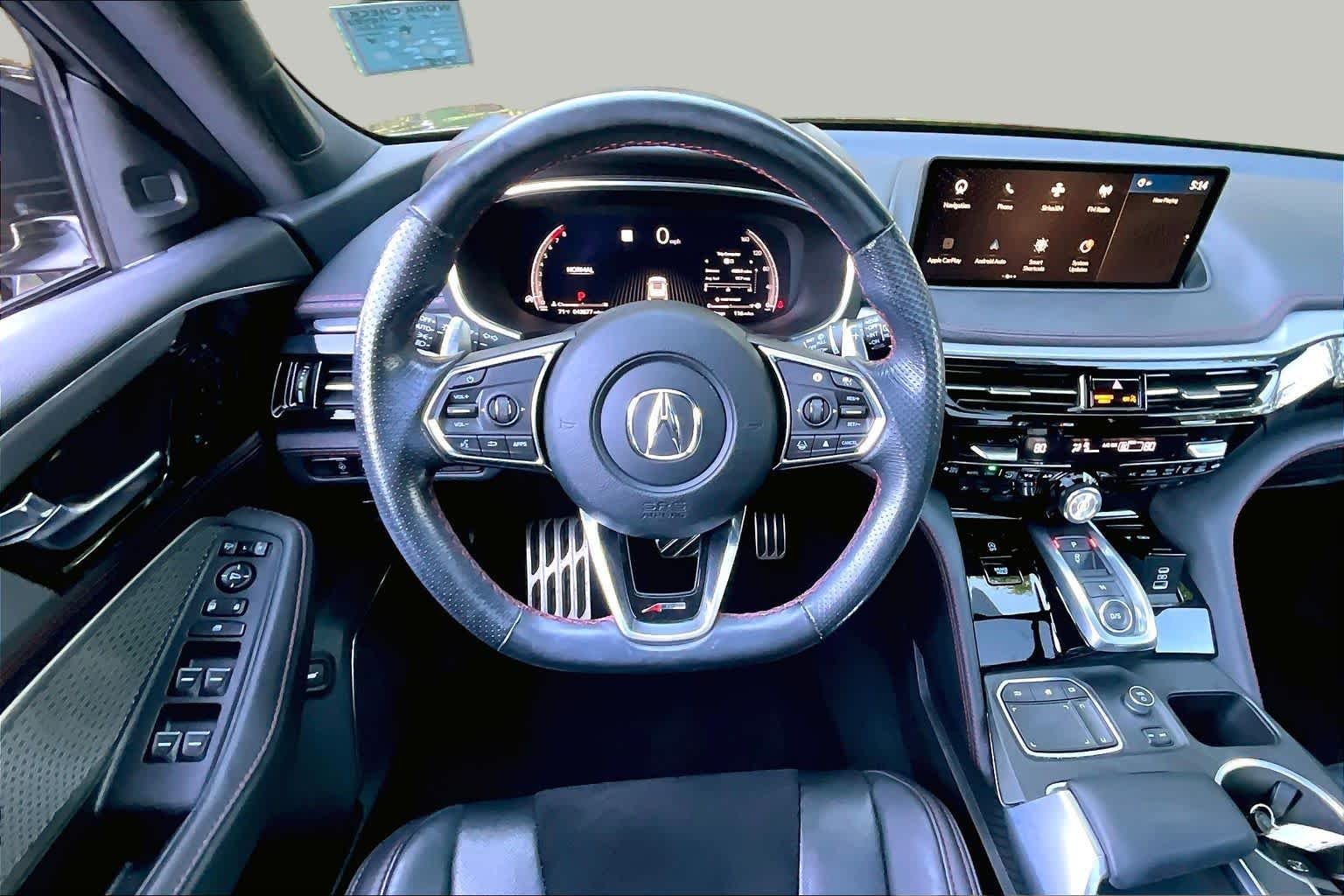 Used 2023 Liquid Carbon Metallic Acura w/A-Spec Package image 6