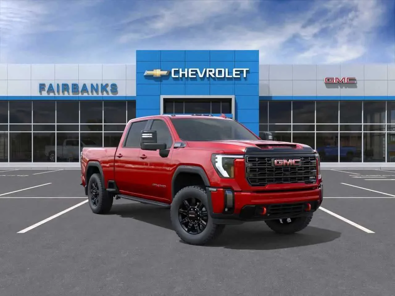 New 2026 Volcanic Red Tintcoat GMC AT4 image 1