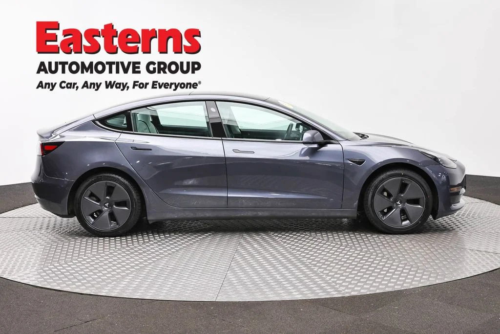 Used 2021 Gray Tesla Long Range image 4