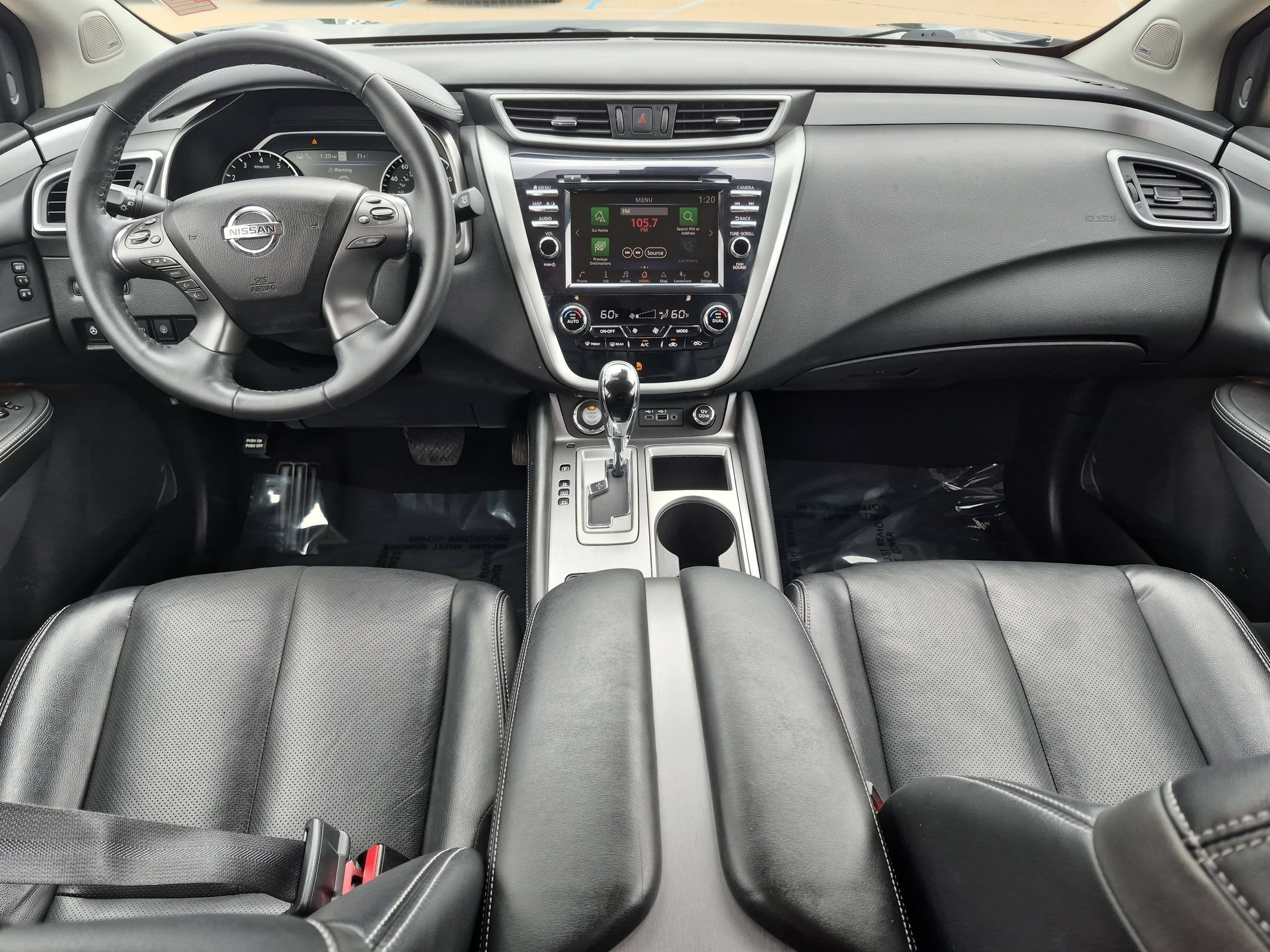 Used 2020 Super Black Metallic Nissan SL AWD image 25