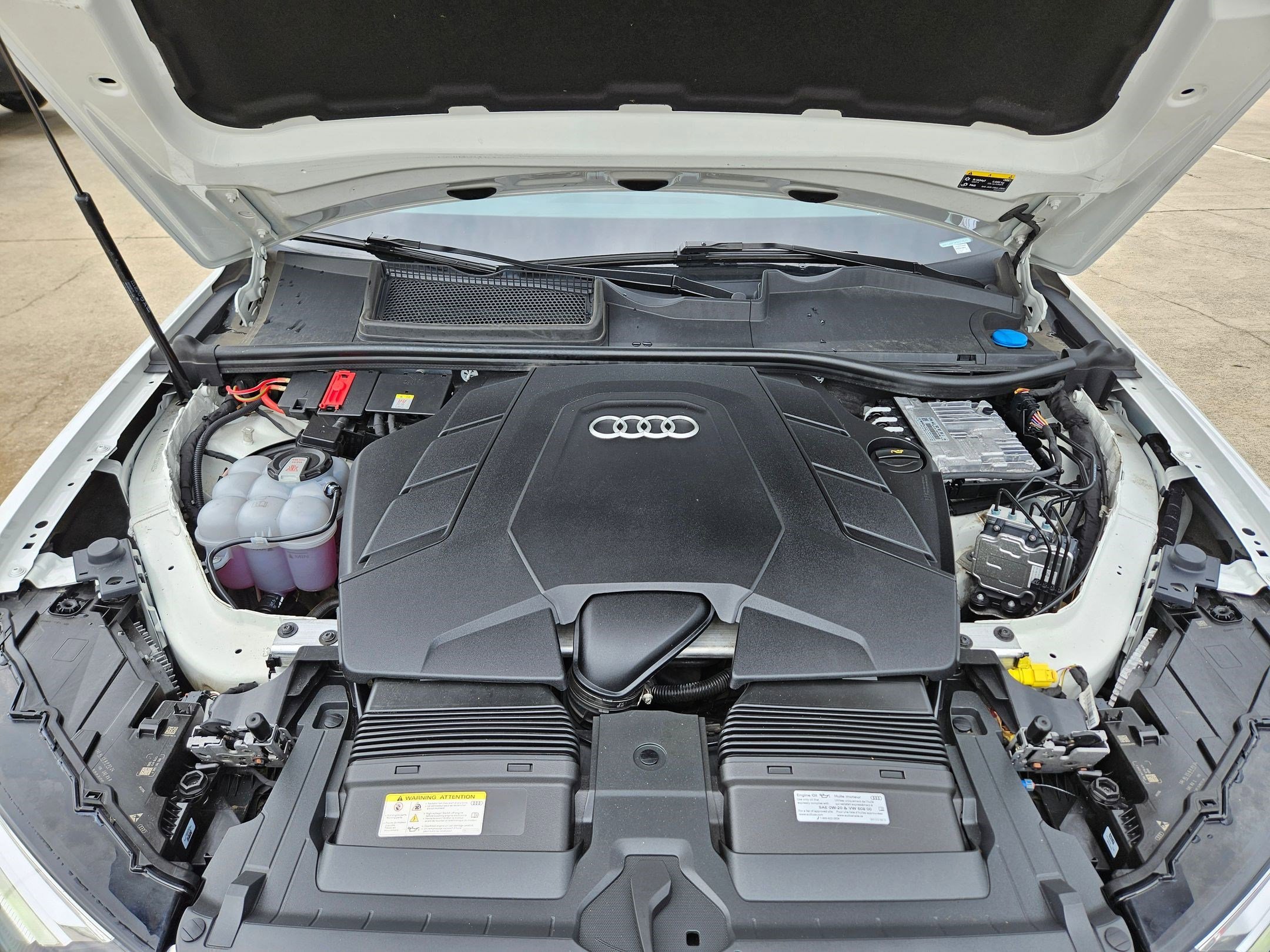 Certified Used 2025 Carrara White Audi 55 Premium Plus image 32