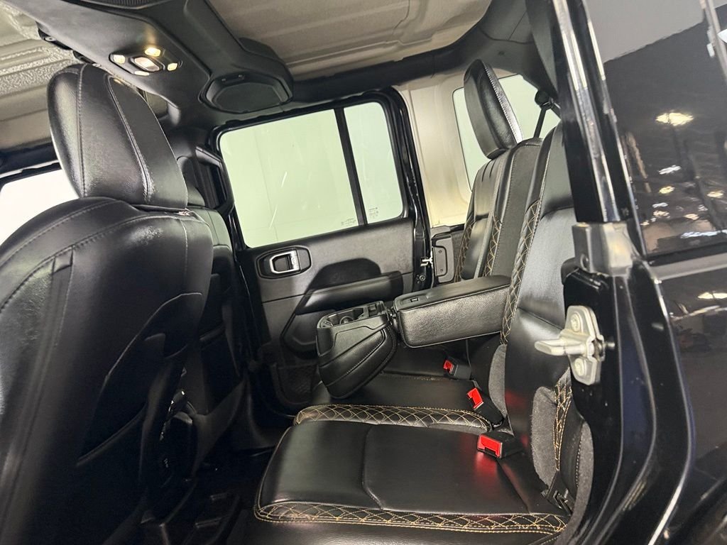 Used 2021 Black Jeep Unlimited Sahara High Altitude image 25