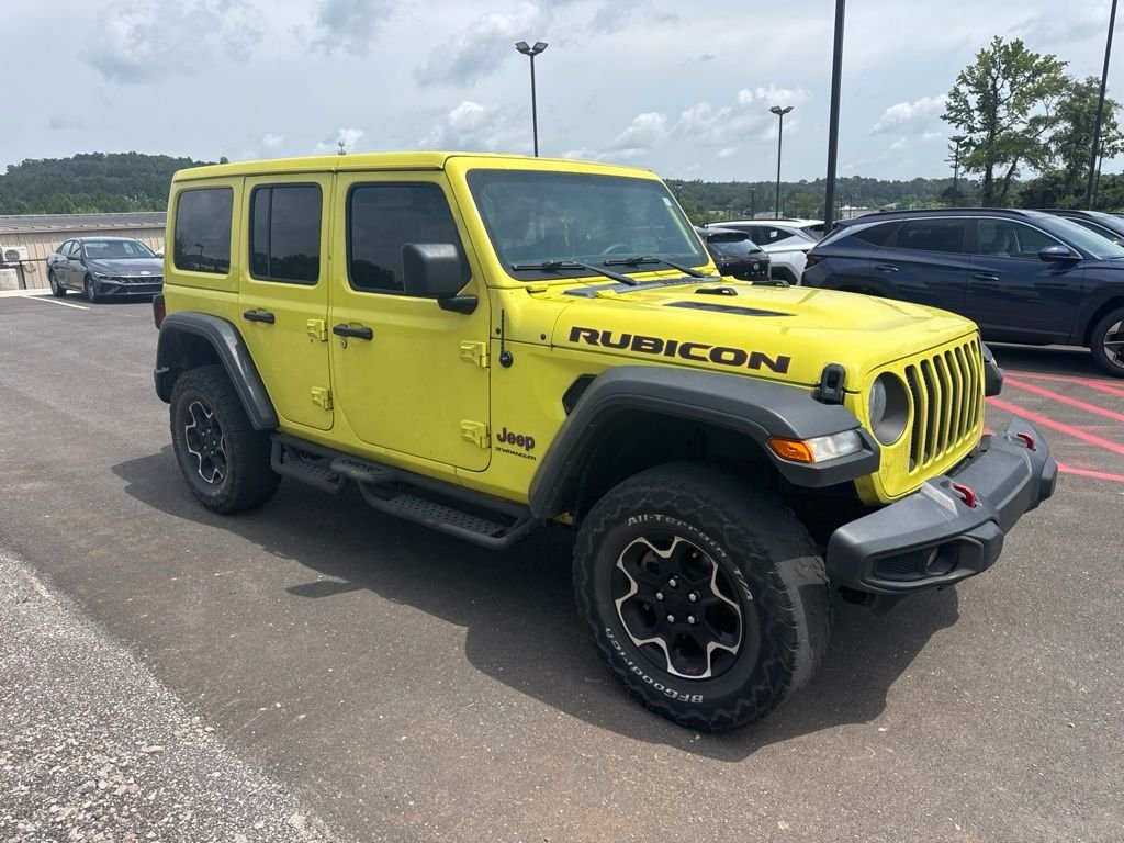 Used 2023 Yellow Jeep Rubicon image 3