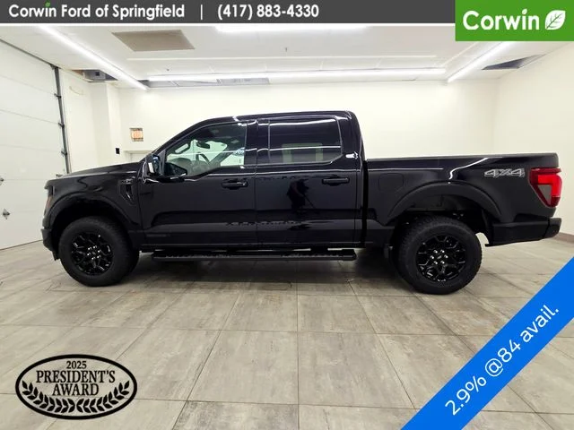 New 2026 Agate Black Metallic Ford XLT image 2