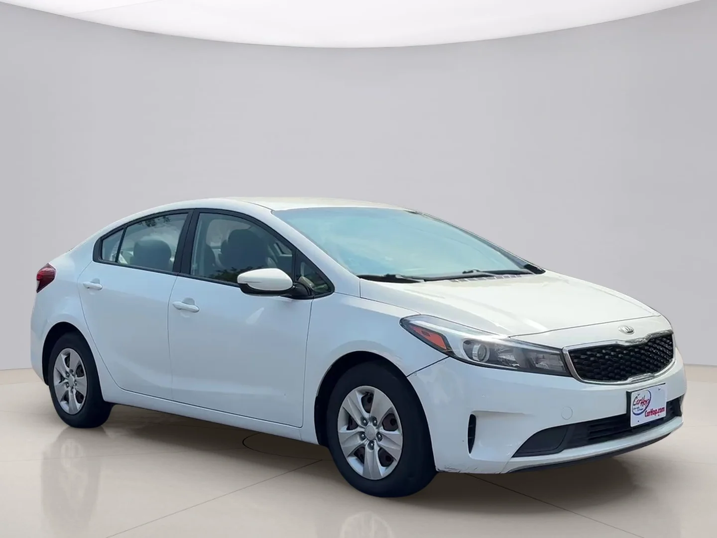 Used 2017 White Kia SEDAN image 7