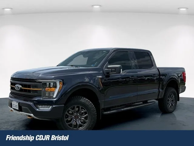 Used 2021 Blue Ford Tremor image 1