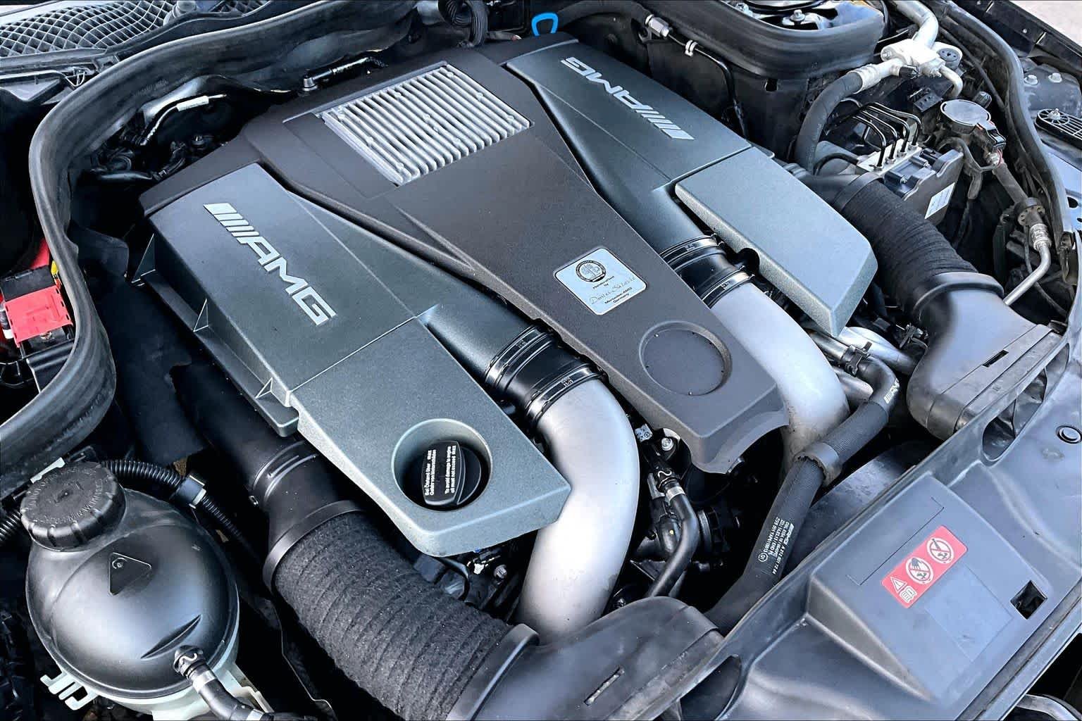 Used 2015 Obsidian Black Metallic Mercedes-Benz CLS 63 AMG® S-Model image 32