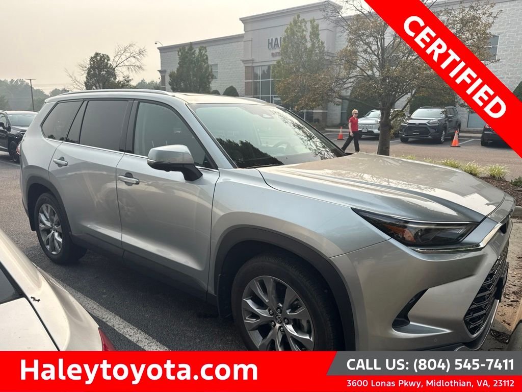 Certified Used 2024 Silver Toyota Limited image 1
