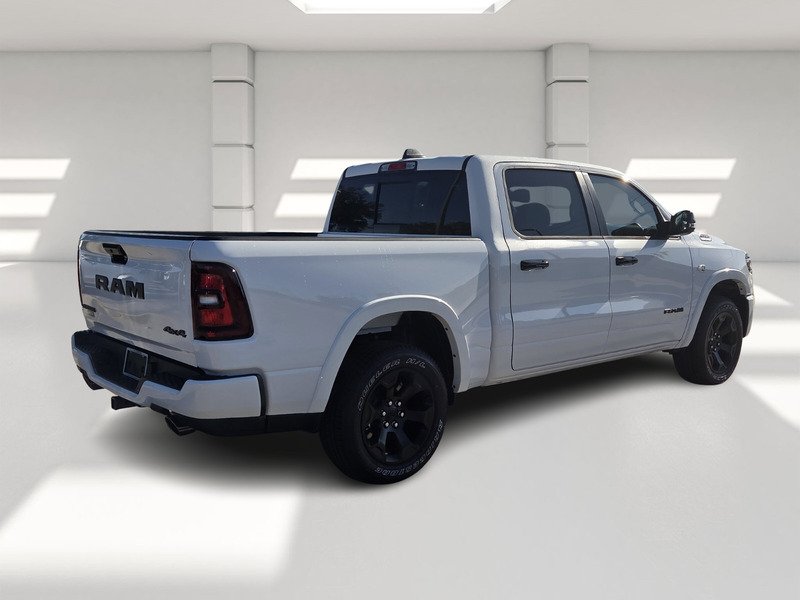 New 2026 Bright White Clear-Coat Exterior Paint RAM BIG HORN 4X4 CREW CAB 5