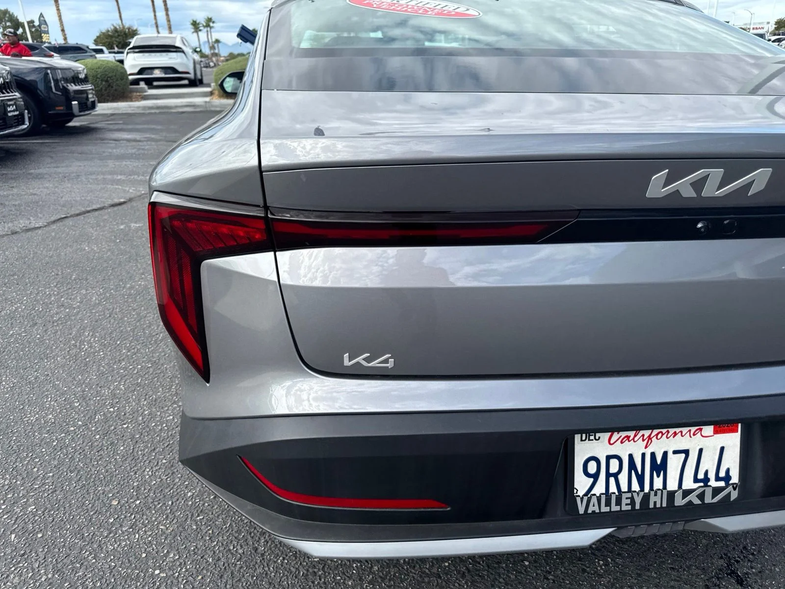 Used 2025 Steel Gray Kia LXS image 8