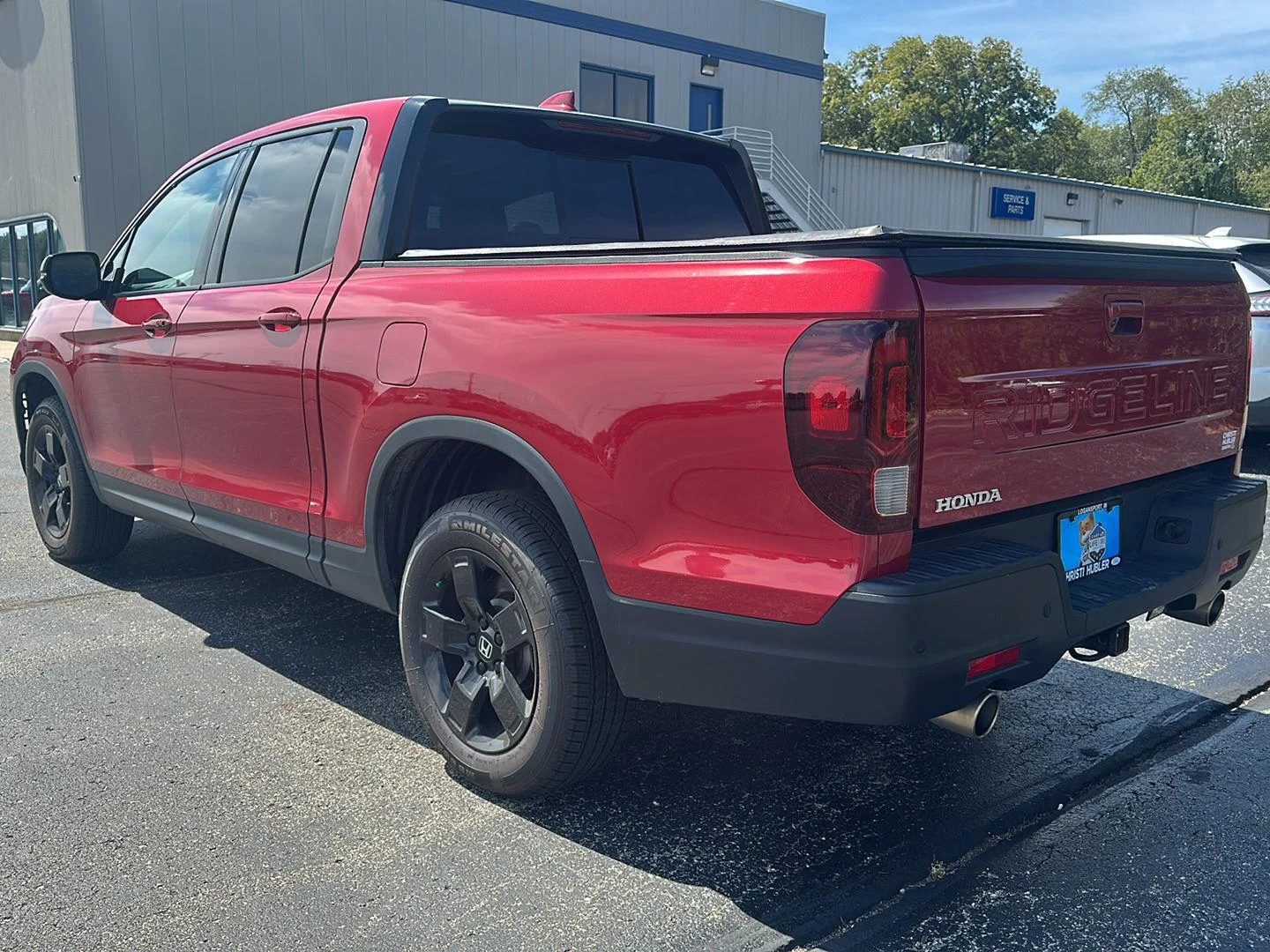 Used 2025 Radiant Red Metallic II Honda Black Edition image 8
