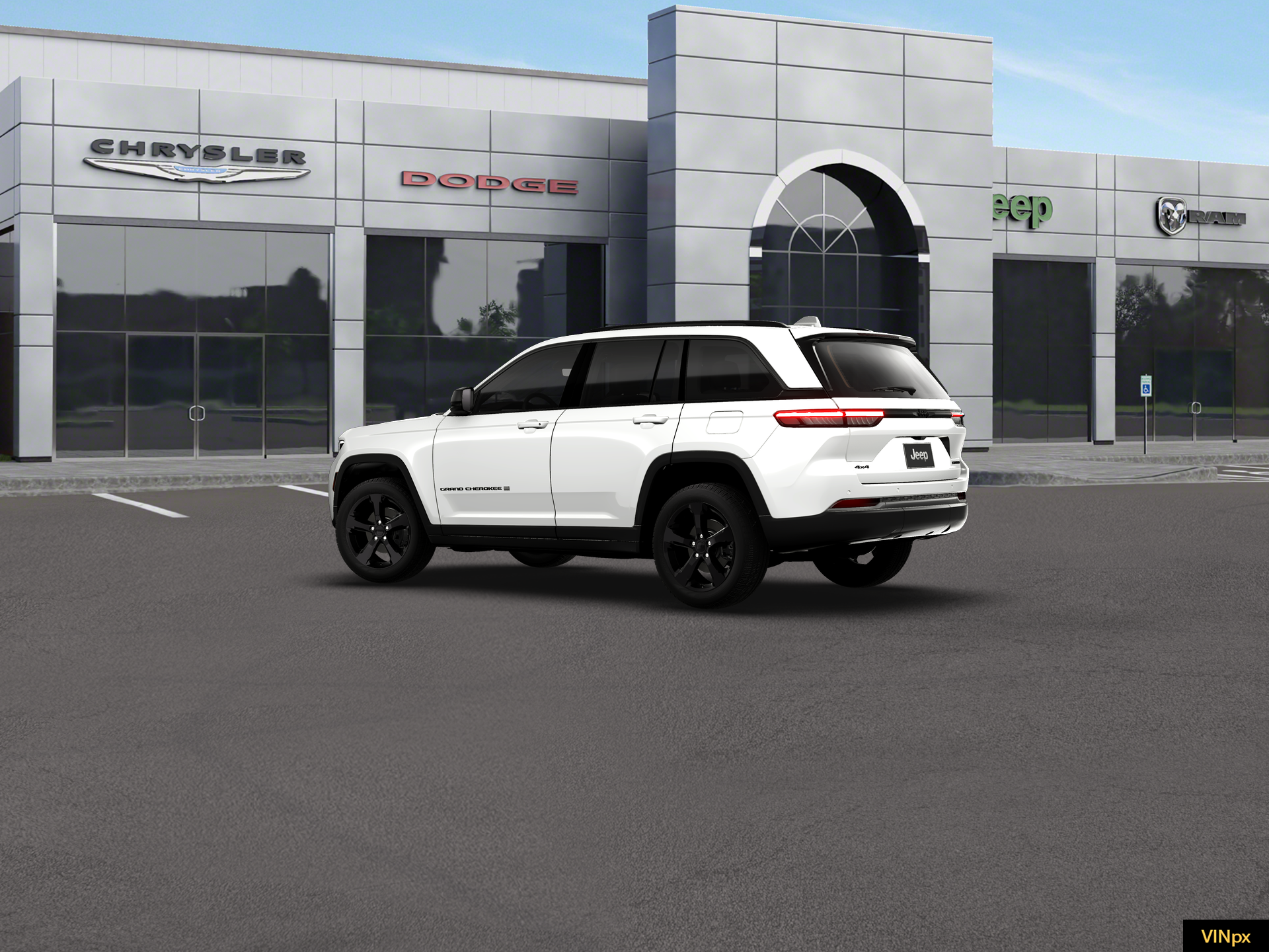 New 2026 Bright White Clear-Coat Exterior Paint Jeep Limited image 30