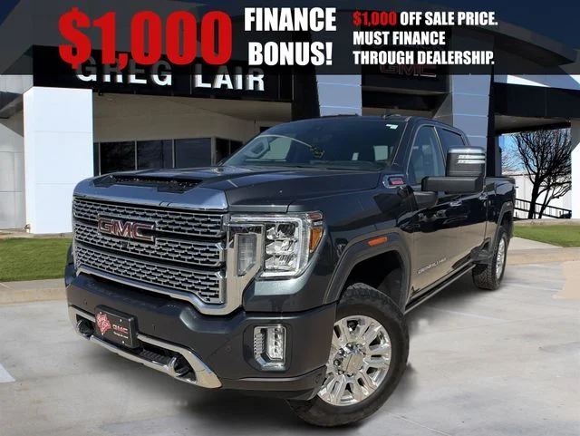 Used 2021 Green GMC Denali image 1