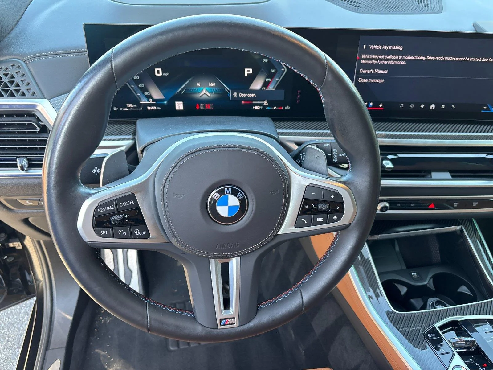 Used 2025 Black Sapphire Metallic BMW M60i image 18