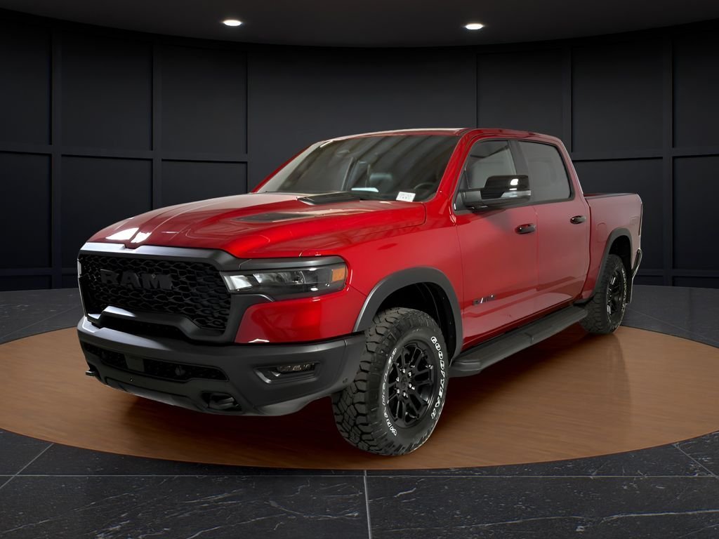New 2026 Molten Red Pearl-Coat Exterior Paint RAM Rebel image 1