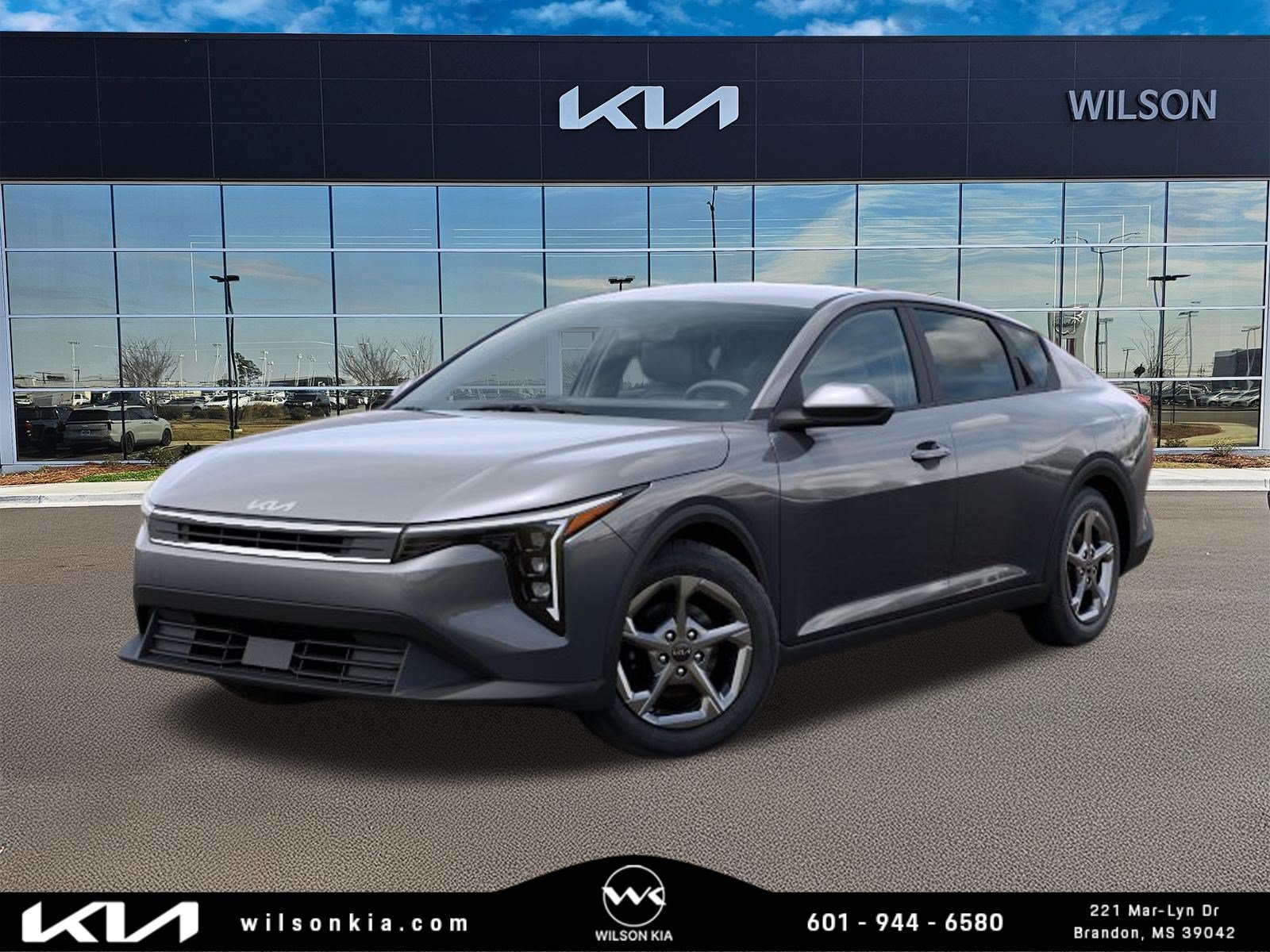 New 2026 Steel Gray Kia LXS image 1