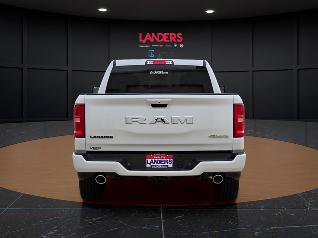 New 2026 Bright White Clear-Coat Exterior Paint RAM Laramie image 2