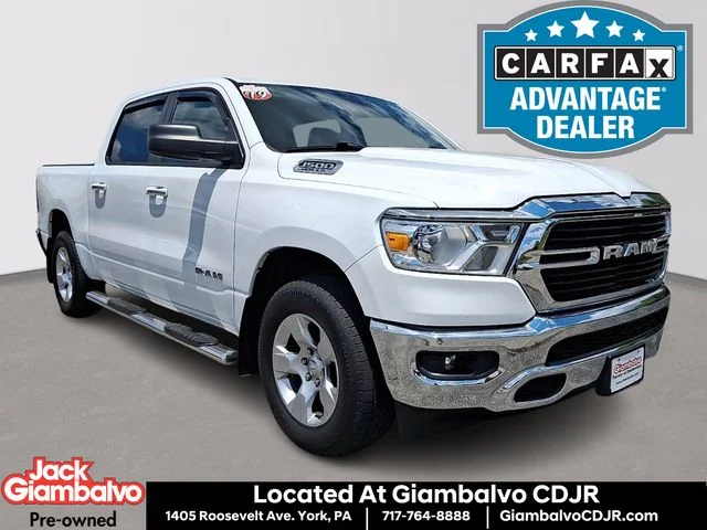 Used 2019 White Ram Big Horn/Lone Star image 1