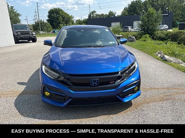 Used 2020 Blue Honda Si image 3