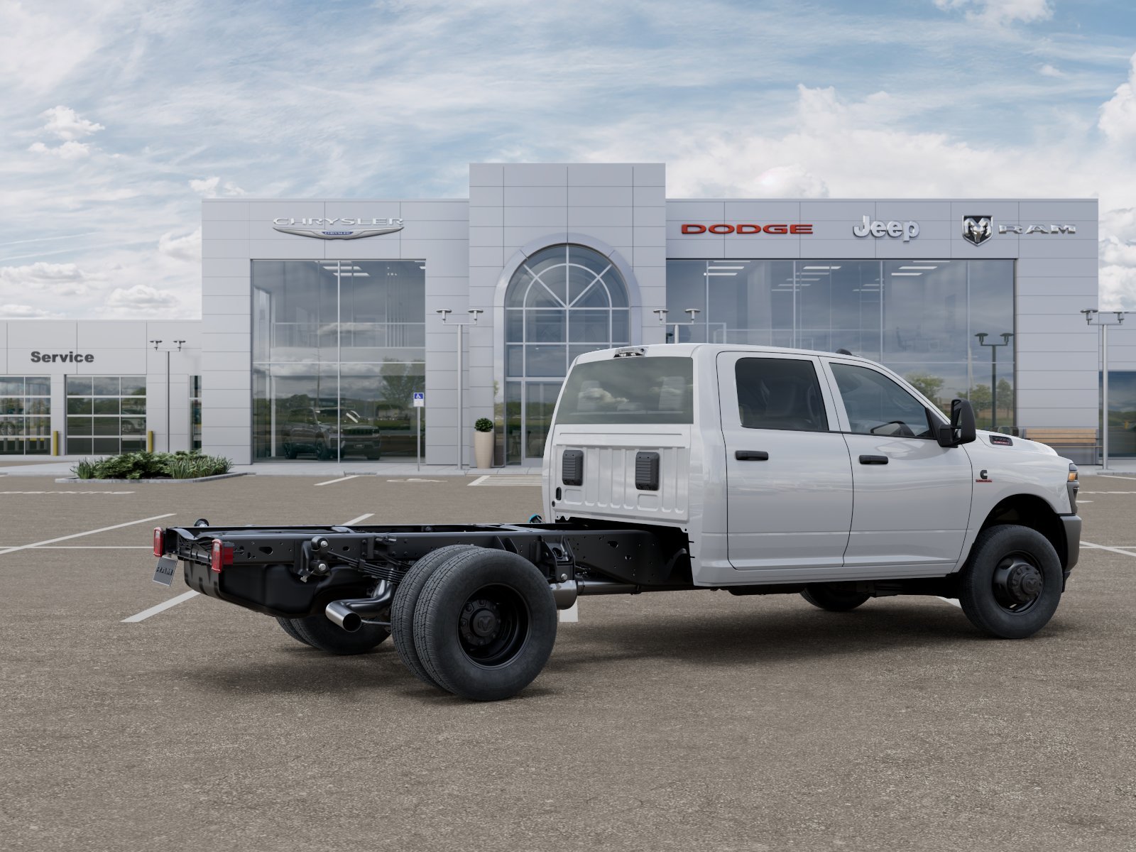 New 2026 Bright White Clear-Coat Exterior Paint RAM Tradesman image 6