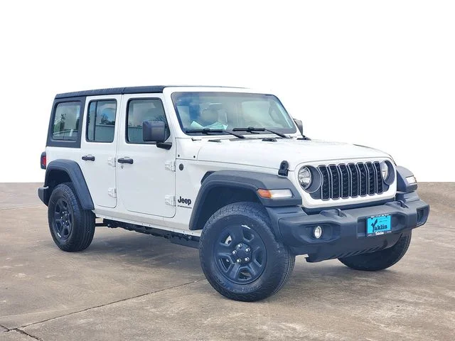 New 2026 Bright White Clear-Coat Exterior Paint Jeep Sport image 31