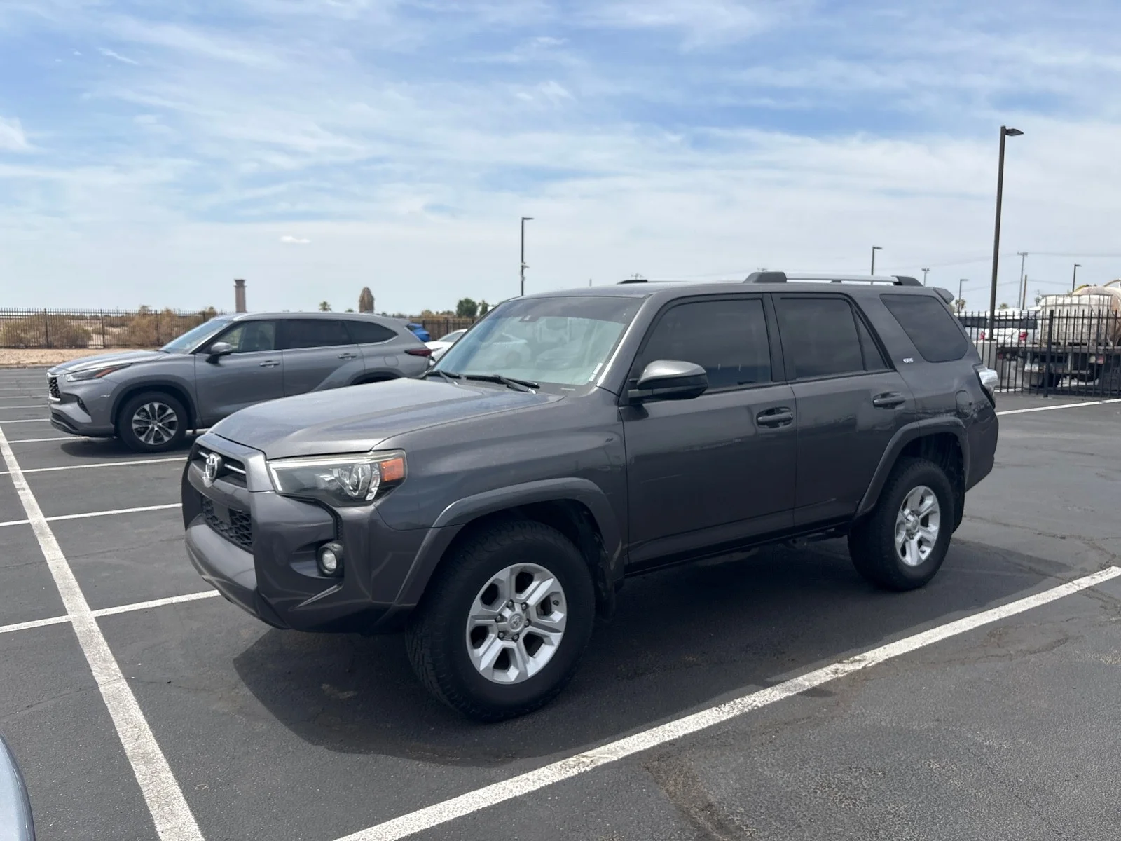 Used 2021 Magnetic Gray Metallic Toyota SR5 image 3