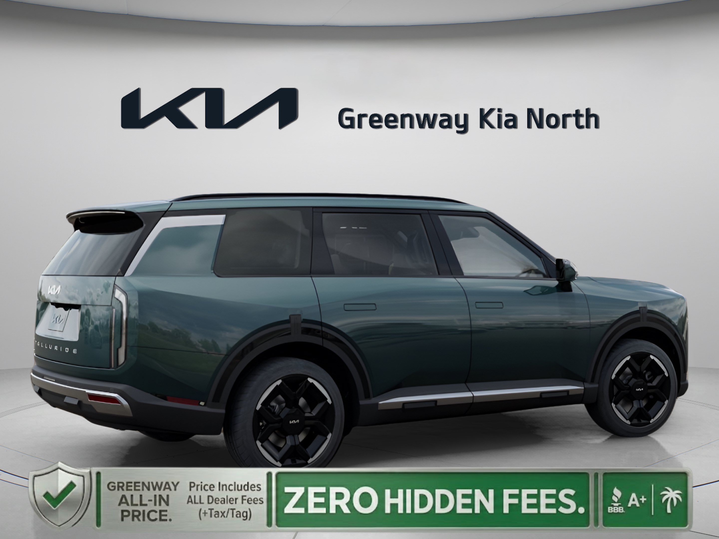 New 2027 Black Jade Green Kia EX image 7