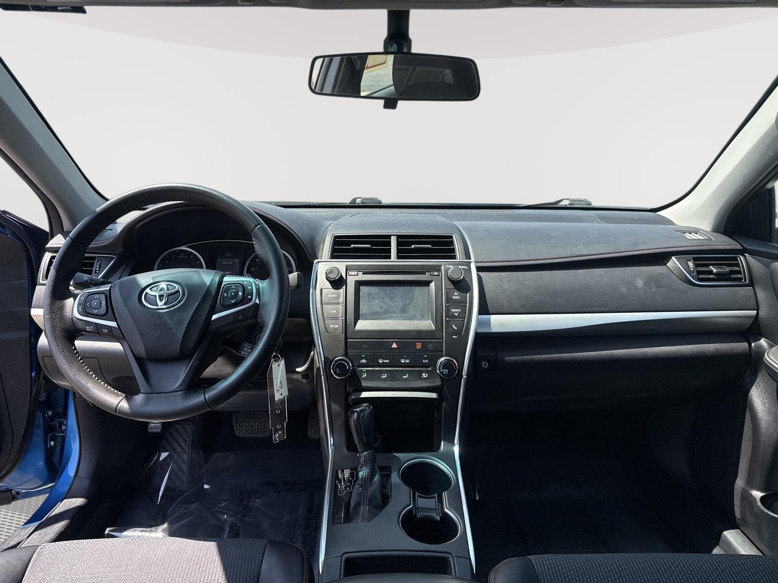 Certified Used 2017 Blue Streak Metallic Toyota SE image 23