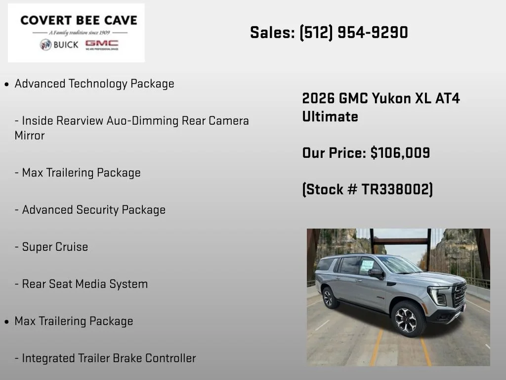 New 2026 Sterling Metallic GMC AT4 Ultimate image 30