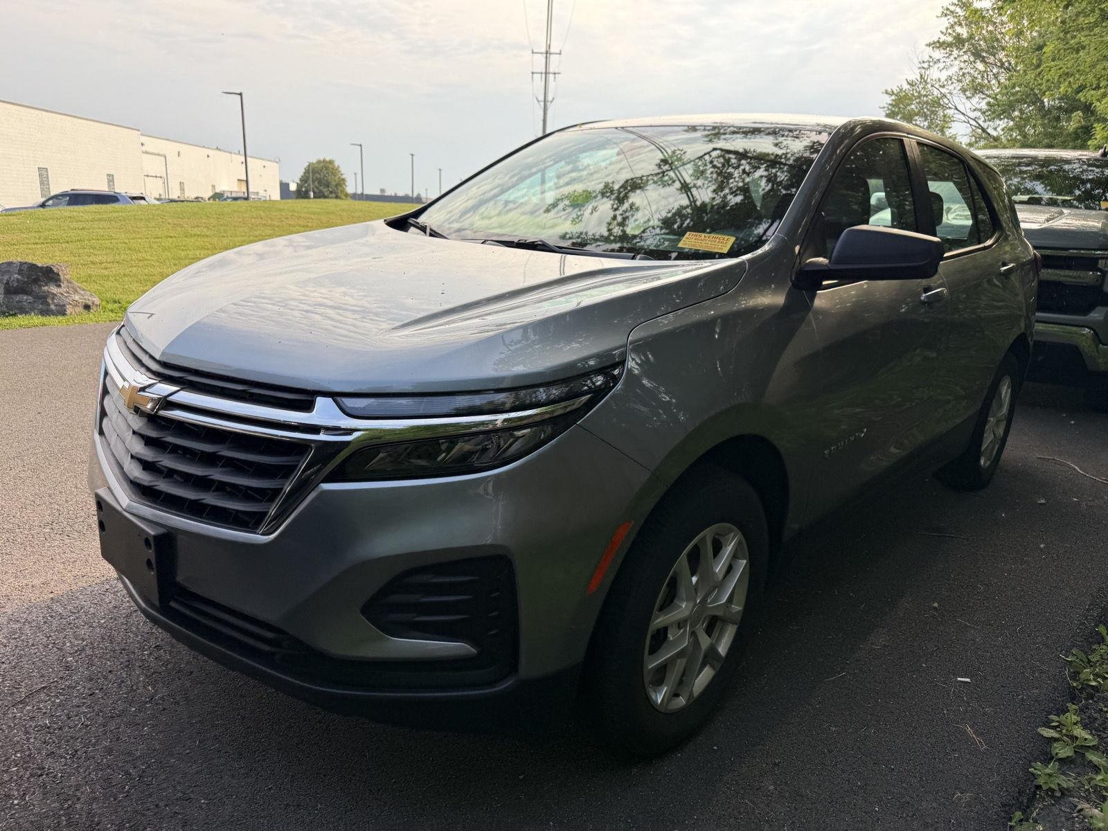 Used 2024 Sterling Gray Metallic Chevrolet LS image 2