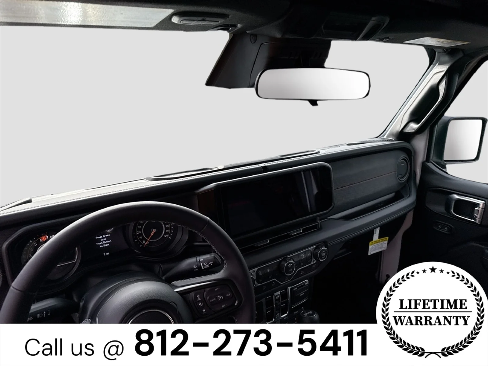 New 2026 Bright White Clearcoat Jeep Rubicon image 9