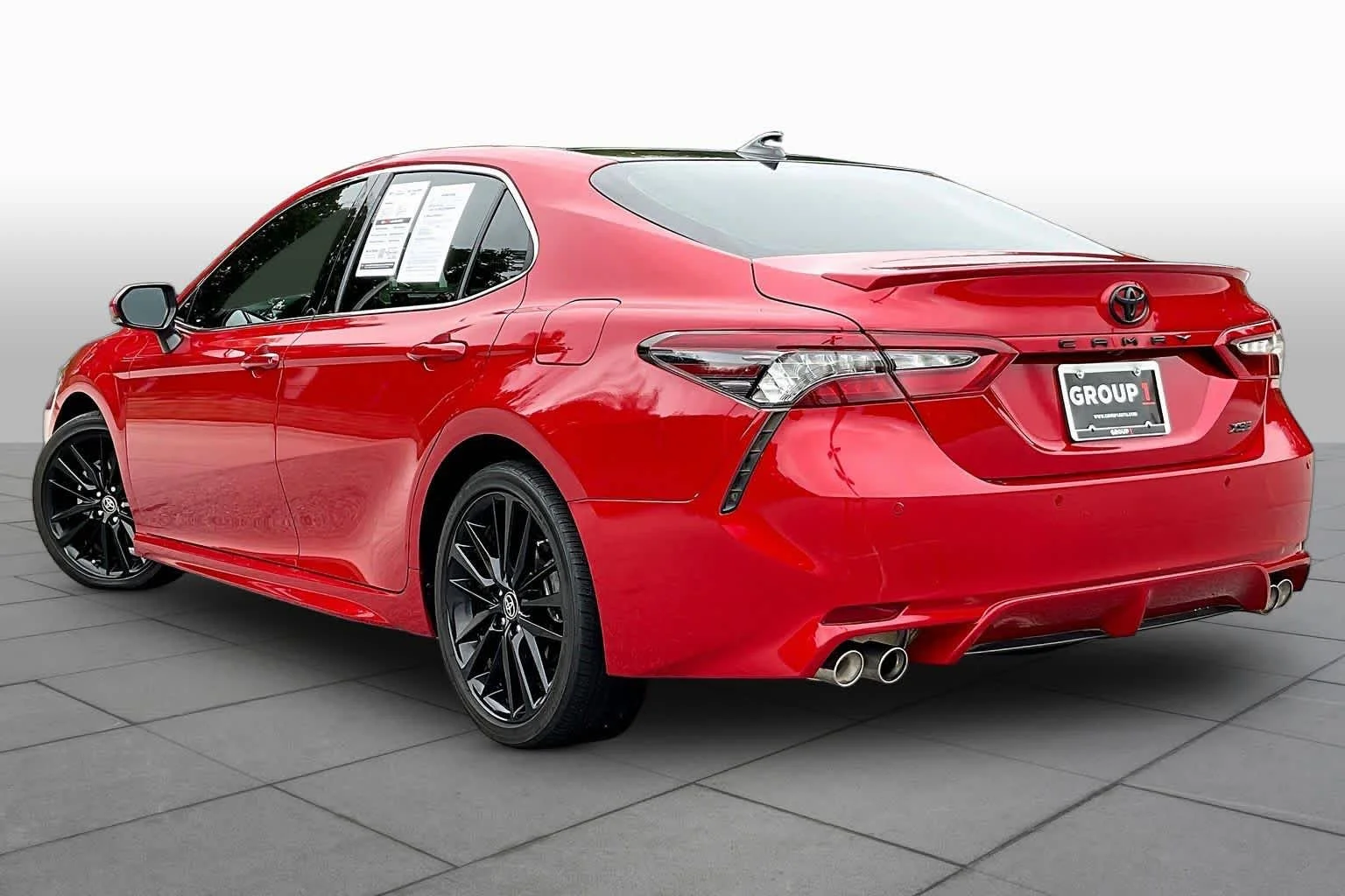 Used 2024 Supersonic Red Toyota XSE V6 image 12