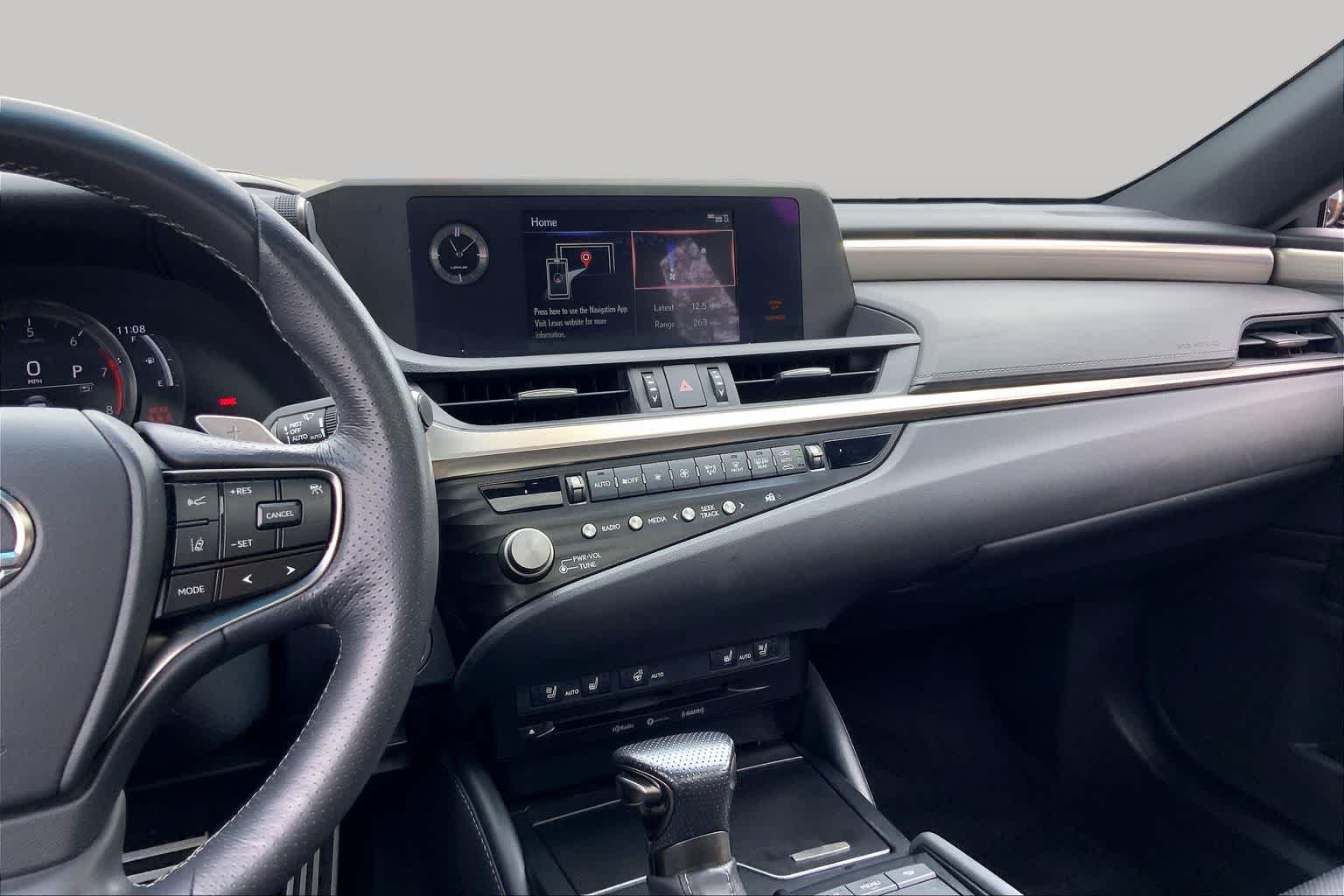 Used 2021 Atomic Silver Lexus F SPORT image 7