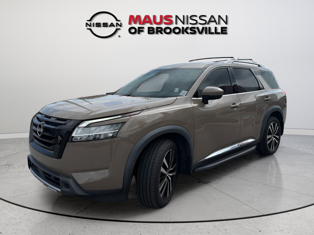 Certified Used 2023 Beige Nissan Platinum image 4