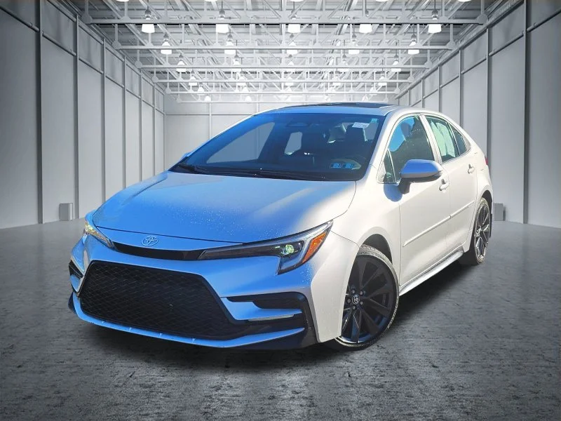 Used 2024 Silver Toyota XSE image 5