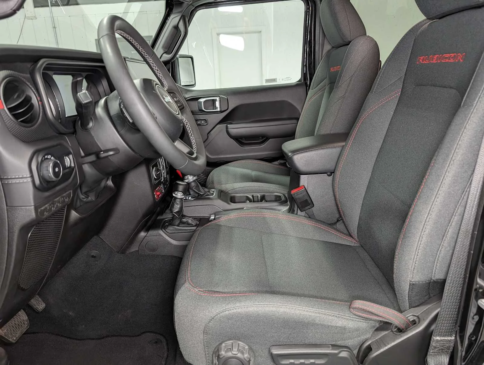 Used 2025 Black Clearcoat Jeep Rubicon image 4