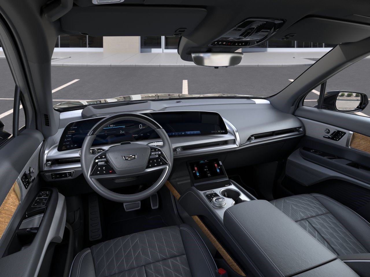 New 2027 Stellar Black Metallic Cadillac Premium Luxury image 15