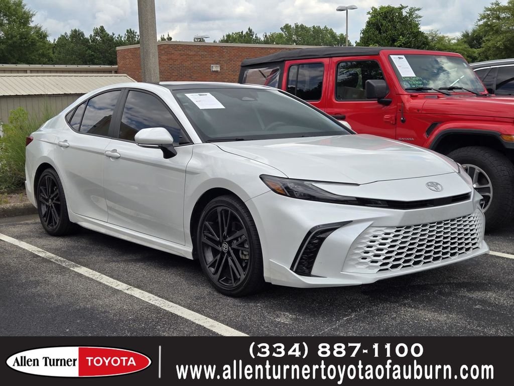 Used 2025 White Toyota XSE image 1