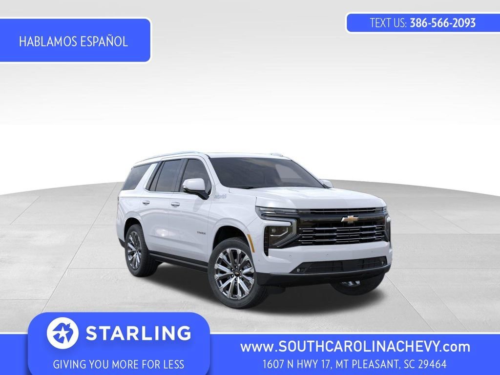 New 2026 Polar White Tricoat Chevrolet High Country image 1