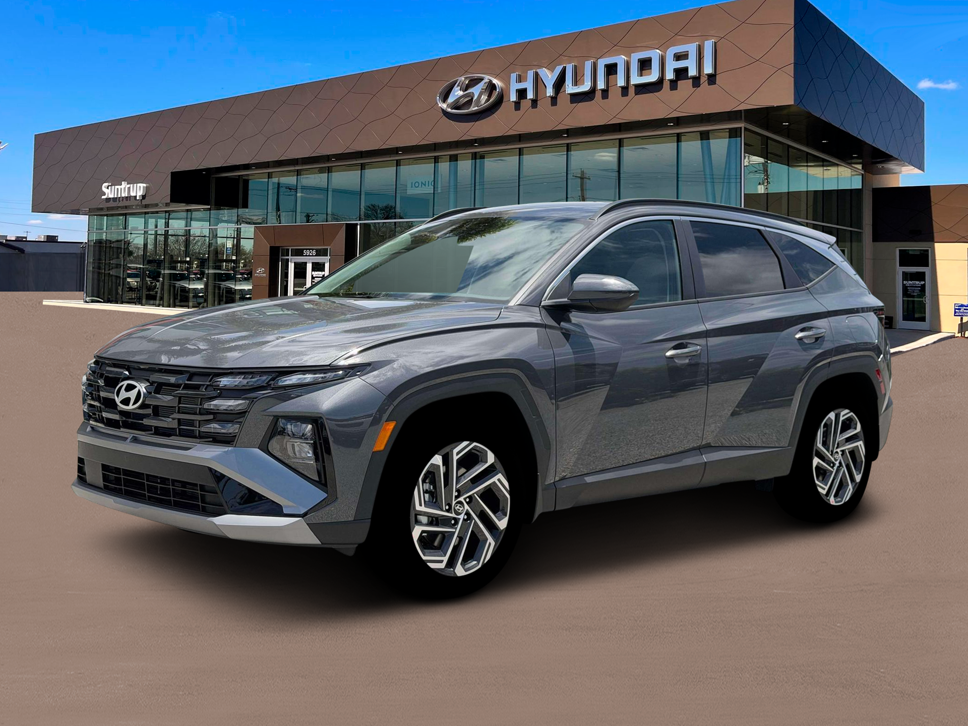 New 2026 Ecotronic Gray Hyundai SEL Plus AWD image 2