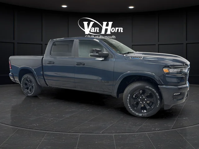 New 2026 Forged Blue Metallic Exterior Paint RAM Big Horn/Lone Star image 1