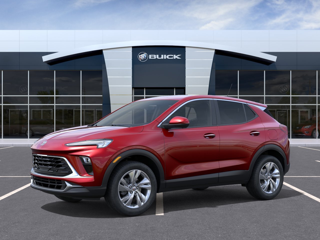 New 2026 Brilliant Red Buick Preferred image 2