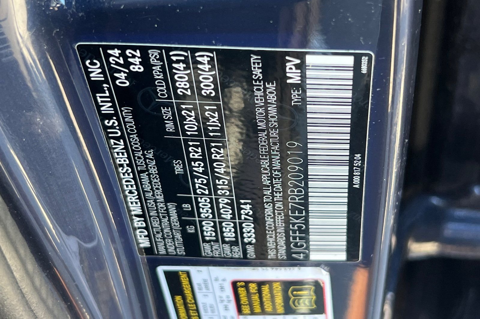Used 2024 Twilight Blue Metallic Mercedes-Benz 450 image 35