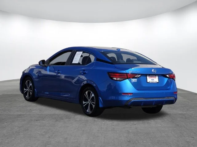 Certified Used 2022 Electric Blue Metallic Nissan SV image 6